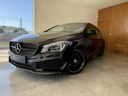 Preto Usado 2016 Mercedes CLA200 Shooting Brake AMG line Carrinha | € 21.000 (Preço justo)