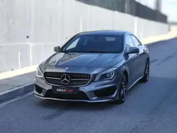 Cinzento Usado 2015 Mercedes CLA220 AMG line Sedan | € 21.990 (Bom preço)