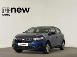 Azul Usado 2024 Dacia Sandero Citadino | € 16.490 (Bom preço)