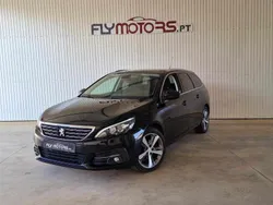 Preto Usado 2019 Peugeot 308 Allure Carrinha | € 15.900 (Preço justo)
