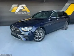 Azul Usado 2020 Mercedes E300 AMG line Carrinha | € 35.400 (Super Preço)