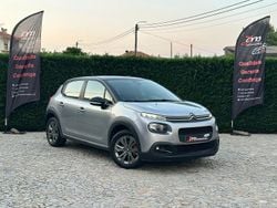Cinzento Usado 2019 Citroën C3 PureTech Citadino | € 10.750 (Super Preço)