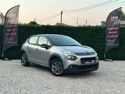 Cinzento Usado 2019 Citroën C3 PureTech Citadino | € 10.750 (Super Preço)