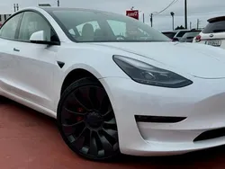 Branco Usado 2020 Tesla Model 3 Performance Sedan | € 37.250 (Caro)