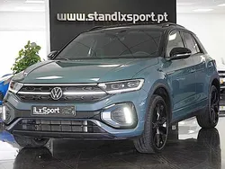 Azul Usado 2024 VW T-Roc R-line SUV | € 33.990 (Preço justo)