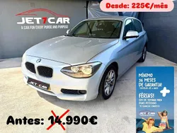 Cinza Usado 2012 BMW 118 Citadino | € 13.990