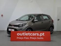 Cinzento médio metalizado Usado 2017 Kia Picanto EX Citadino | € 9.990 (Preço justo)