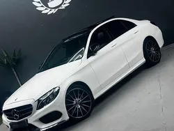 Branco Usado 2017 Mercedes C250 AMG | € 29.990 (Preço elevado)