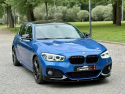 Azul Usado 2018 BMW 116 Citadino | € 20.999 (Preço justo)