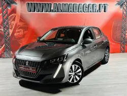 Cinza Usado 2020 Peugeot 208 Active Citadino | € 12.900 (Preço justo)