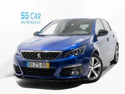 Azul Usado 2017 Peugeot 308 GT-line Citadino | € 11.490 (Super Preço)