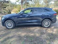 Azul Usado 2018 Jaguar F-Pace Prestige SUV | € 23.500 (Preço justo)