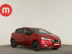 Vermelho Usado 2023 Nissan Micra Citadino | € 18.199 (Preço justo)