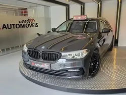 Cinzento Usado 2018 BMW 520 Sport Line Carrinha | € 23.900 (Preço elevado)