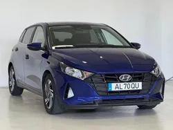 Azul Usado 2021 Hyundai i20 Comfort | € 13.250 (Preço justo)