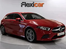 Vermelho Usado 2018 Mercedes A180 AMG line | € 26.990 (Caro)