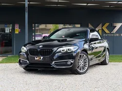 Preto Usado 2018 BMW 218 Luxury Line Cabrios | € 21.990