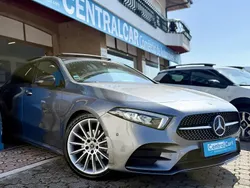 Cinzento Usado 2020 Mercedes A180 AMG line | € 28.950 (Preço justo)