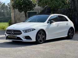 Branco Usado 2020 Mercedes A180 AMG line | € 24.999 (Preço elevado)
