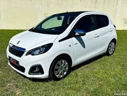 Branco Usado 2019 Peugeot 108 Allure Citadino | € 11.750 (Preço justo)