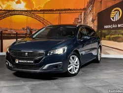 Azul Usado 2017 Peugeot 508 Active Carrinha | € 12.900 (Preço justo)