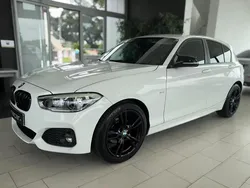 Branco glaciar Usado 2017 BMW 116 Sport Line Citadino | € 15.900 (Preço justo)