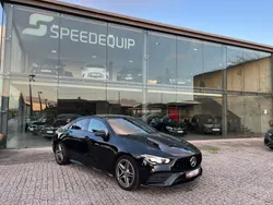 Preto Usado 2019 Mercedes CLA180 AMG line Sedan | € 26.500 (Preço justo)