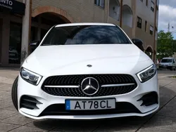 Branco Usado 2022 Mercedes A160 AMG line | € 26.900 (Super Preço)