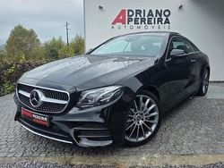 Preto Usado 2019 Mercedes E220 AMG line Coupé | € 39.900 (Preço justo)