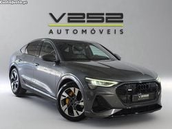 Cinza Usado 2020 Audi e-tron S-Line SUV | € 34.950 (Bom preço)