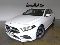 Branco Usado 2019 Mercedes A200 AMG line Sedan | € 24.900 (Preço elevado)