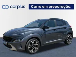 Cinza Usado 2021 Hyundai Kauai Premium SUV | € 20.500 (Preço justo)