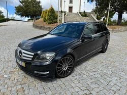 Preto Usado 2013 Mercedes C220 | € 17.000 (Preço elevado)