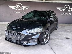 Preto Usado 2019 Ford Focus ST-Line Carrinha | € 17.900 (Caro)