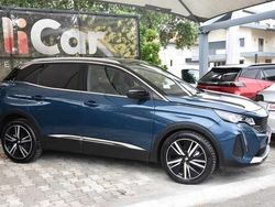 Azul Usado 2021 Peugeot 3008 GT SUV | € 27.200 (Preço justo)