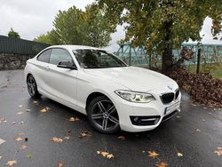 Branco Usado 2015 BMW 218 Sport Line Coupé | € 18.990 (Preço justo)