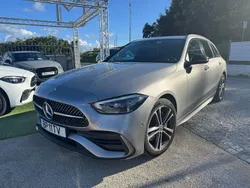 Cinza Usado 2021 Mercedes C300 AMG line Carrinha | € 45.990