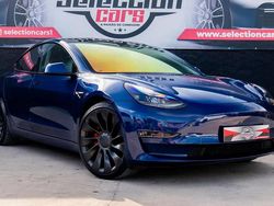 Azul Usado 2022 Tesla Model 3 Performance Sedan | € 38.900 (Caro)