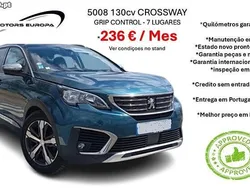 Azul Usado 2019 Peugeot 5008 Crossway Monovolume | € 18.990 (Bom preço)