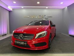 Vermelho Usado 2015 Mercedes A180 AMG line | € 14.850 (Bom preço)