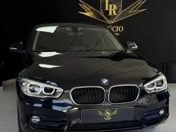 Preto Usado 2018 BMW 116 Sport Line Citadino | € 17.000 (Preço justo)