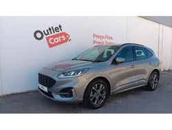 Cinzento claro metalizado Usado 2022 Ford Kuga ST-Line SUV | € 19.950 (Bom preço)