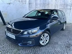 Azul Usado 2019 Peugeot 308 Carrinha | € 14.900 (Preço justo)