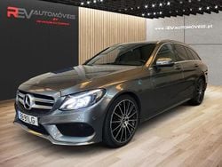 Cinza escuro Usado 2019 Mercedes C180 AMG line Carrinha | € 21.950 (Preço elevado)