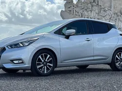 Cinzento Usado 2018 Nissan Micra Acenta Citadino | € 12.200 (Preço justo)