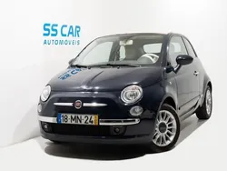 Azul Usado 2011 Fiat 500 Lounge Citadino | € 7.740 (Preço justo)
