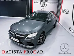 Cinza Usado 2019 Mercedes C200 AMG line Carrinha | € 24.990 (Preço justo)