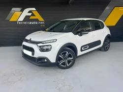 Branco Usado 2021 Citroën C3 Feel Citadino | € 11.900 (Bom preço)