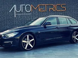 Azul Usado 2014 BMW 318 Luxury Line Carrinha | € 14.900 (Preço justo)