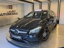 Preto Usado 2018 Mercedes CLA200 Shooting Brake AMG line Carrinha | € 24.900 (Preço justo)
